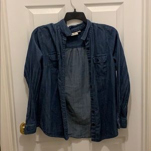 Denim top